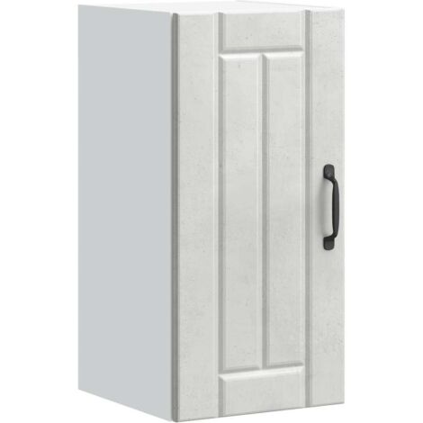 Armario de pared cocina Lucca madera contrachapada gris cemento