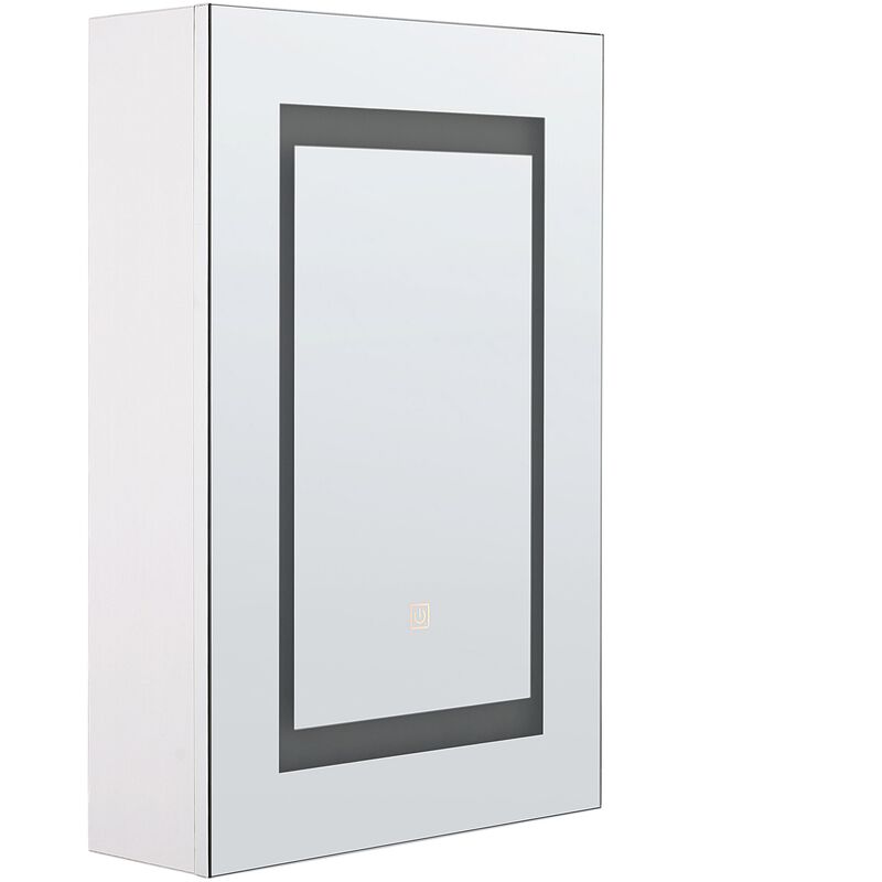 

Armario de pared con espejo e iluminación LED MALASPINA