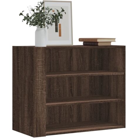 Armario de pared madera de ingeniería marrón roble 75x35x60 cm vidaXL