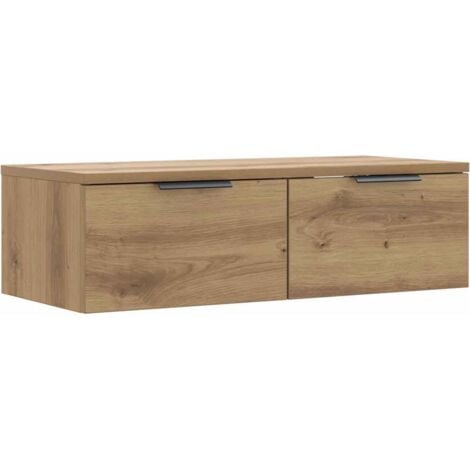 Armario de pared madera de ingeniería roble artisan 68x30x20 cm vidaXL