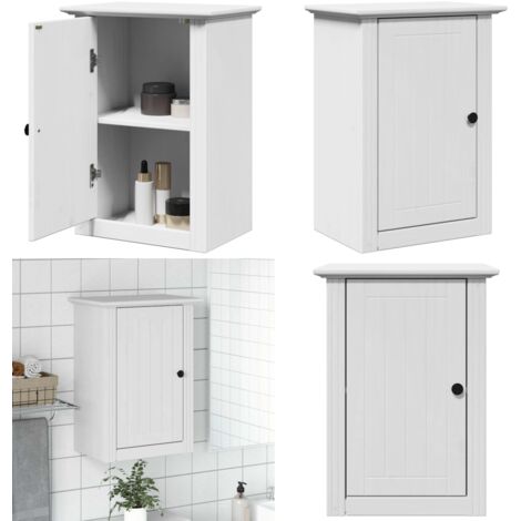 Armario de pared para baño BODO blanco 44x30x60 cm - Armario de pared - Armario blanco