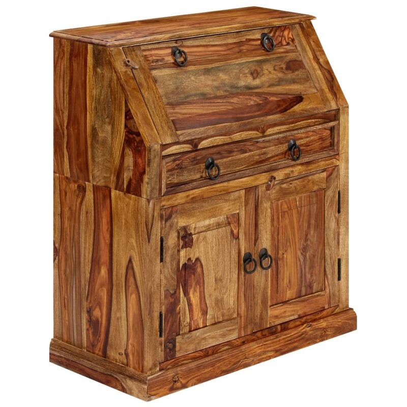 

Bh Design - Armario de trabajo madera maciza sheesham 80x40x100 cm
