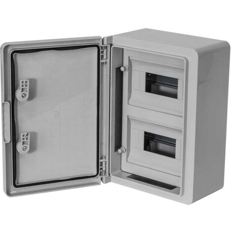 Armario distribución ABS 24 módulos (12x2) 300x400x170mm. Puerta Opaca