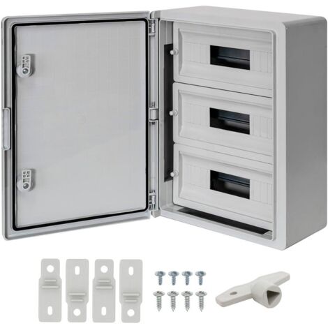 Armario distribución ABS 42 módulos (14x3) 350x500x190mm. Puerta Opaca