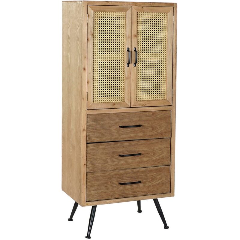 

Armario DKD Home Decor Metal Abeto Madera MDF (60 x 38 x 140.5 cm)