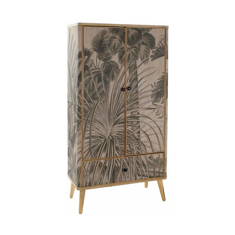

Armario DKD Home Decor Verde Madera Metal Bambú (81 x 38 x 161 cm)