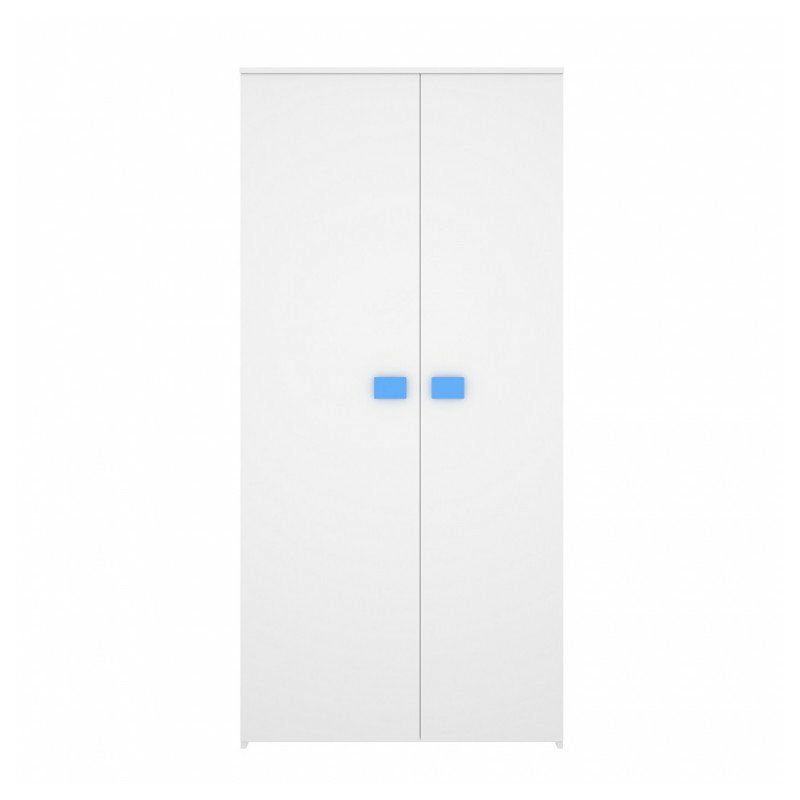

Armario Dormitorio Alto: 187 cm x Ancho: 95 cm x Fondo: 53 cm tirador AZUL