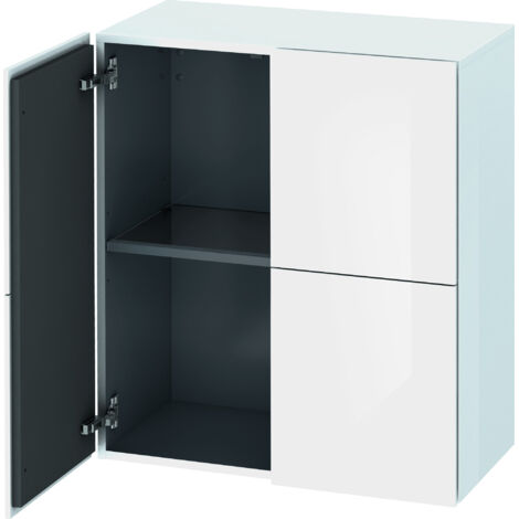 Armario Duravit L-CUBE 700x363x800mm blanco brillo