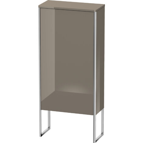 Armario Duravit XSQUARE 1121x500x236mm apertura derecha gris franela brillo