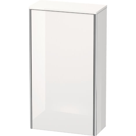 Armario Duravit XSQUARE 880x500x236mm apertura derecha blanco brillo
