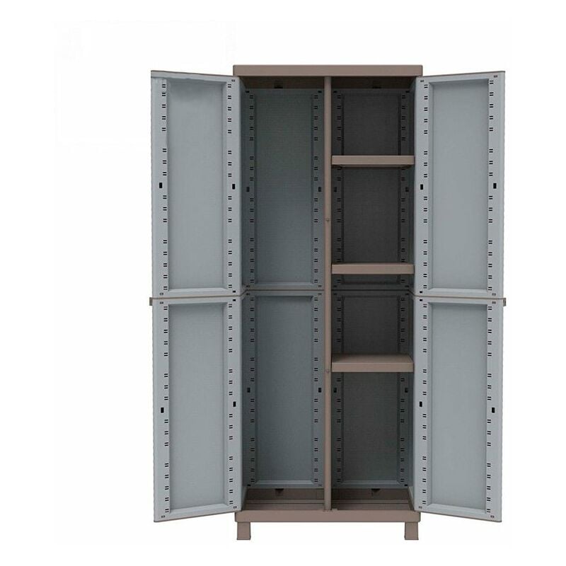 

Armario escobero de PVC 2 puertas Terry