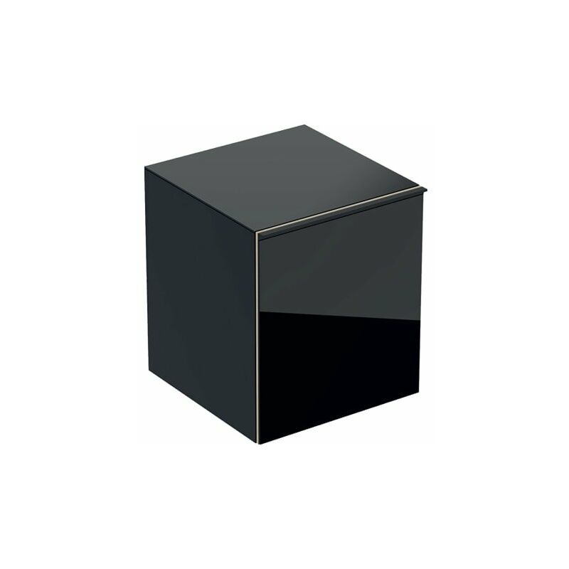 

Armario Acanto 500618, 450x520x476mm, Color (frente/cuerpo): Vidrio Negro / Negro lacado mate - 500.618.16.1 - Keramag