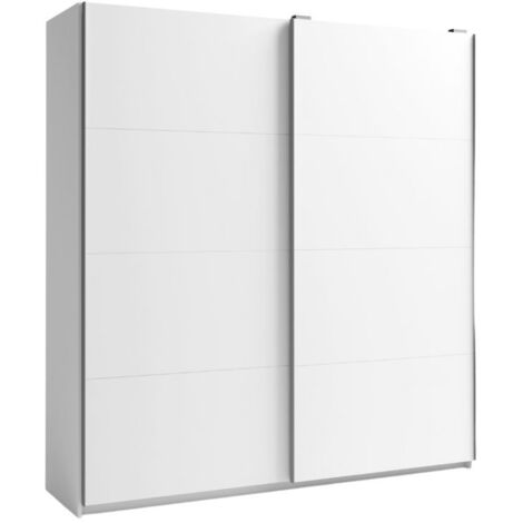 Armario Gran Savona 2 Puertas correderas Color Blanco habitación Dormitorio Matrimonio 216x202x56 cm…