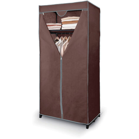 Armario guarda ropa con estante 160x75x50cm jobgar