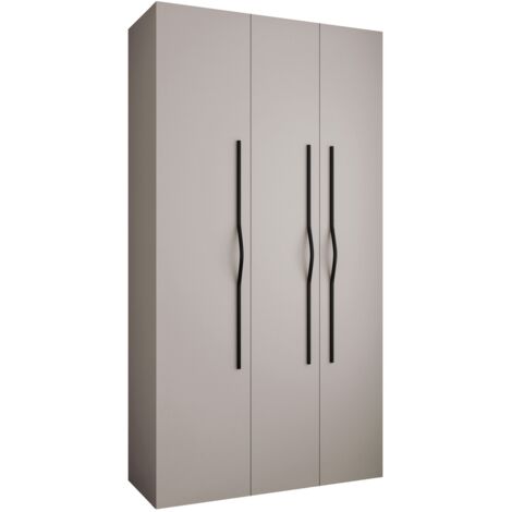 Armario Hartford 563, Cachemira, 246x130x42cm, Puertas de armario: Con bisagras, Número de estantes: 6
