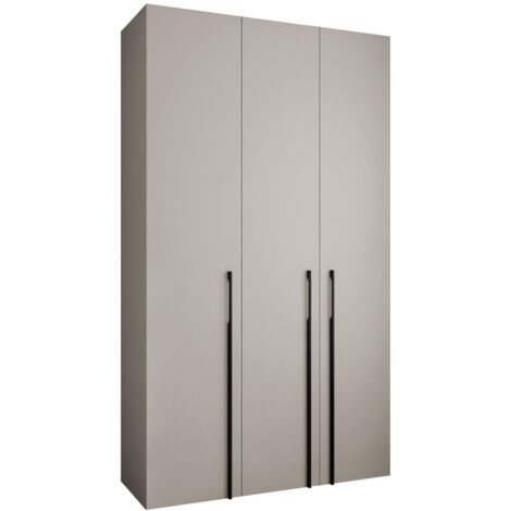 Armario Hartford 571, Cachemira, 246x140x42cm, Puertas de armario: Con bisagras, Número de estantes: 11