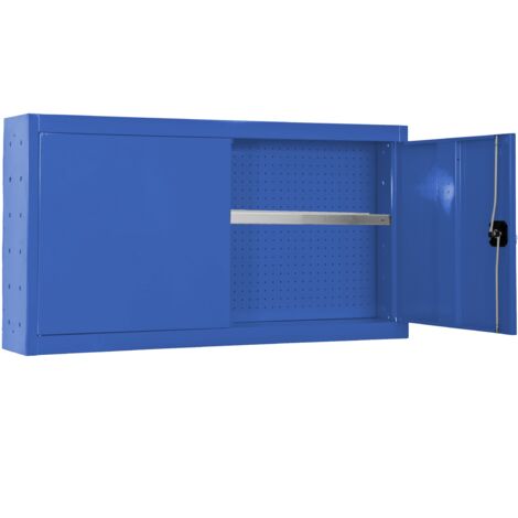 Armario Herramientas CABINET Tools con Estante Desmontado 650x1200mm azul