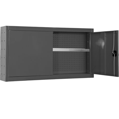 Armario Herramientas CABINET Tools con Estante Desmontado 650x900mm antracita