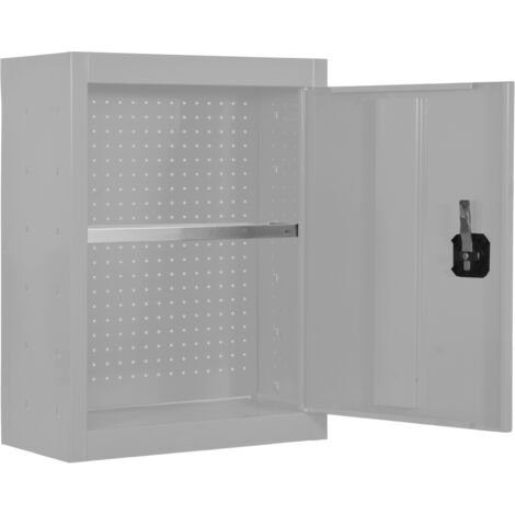 Armario Herramientas CABINET Tools con Estante Monobloque 650x500mm blanco