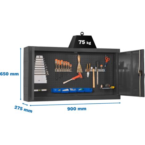 Armario Herramientas CABINET Tools Desmontado 650x900mm antracita