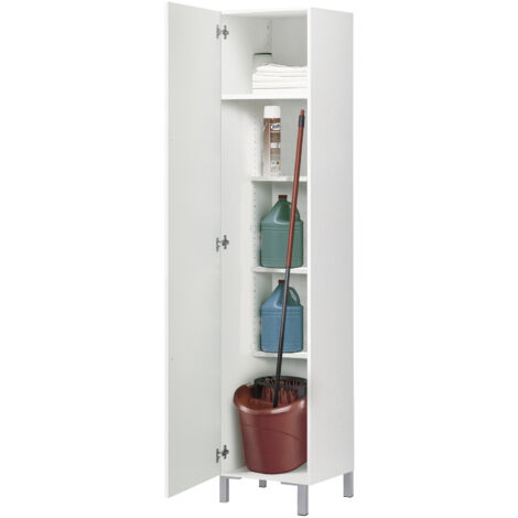 Armario Hogar 1 Puerta 188X41X35 Blanco