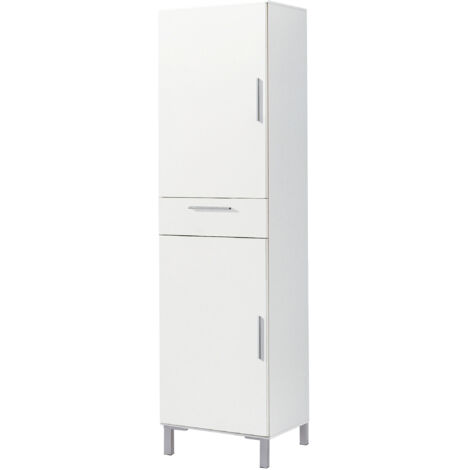 Armario Hogar 2 Puertas1 Cajón 188X41X35 Blanco