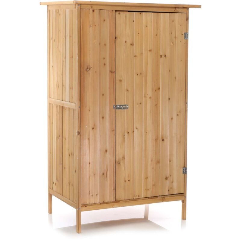 

Wiltec - Caseta de jardín 1 Puerta Caseta para herramientas y aperos Armario de jardín Armario exterior