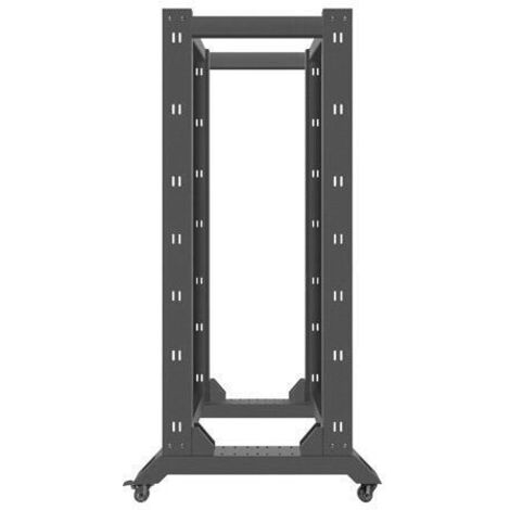 ARMARIO LANBERG ABIERTO RACK 19 32U 600X800 NEGRO