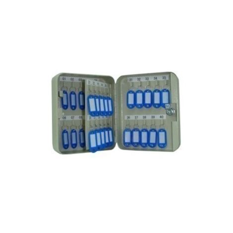 Armario Llavero 40 Llaves Vivah Metal Gris Vh99768