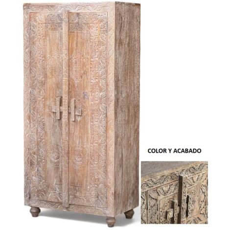 Armario Madera 85X47X180 Tallado
