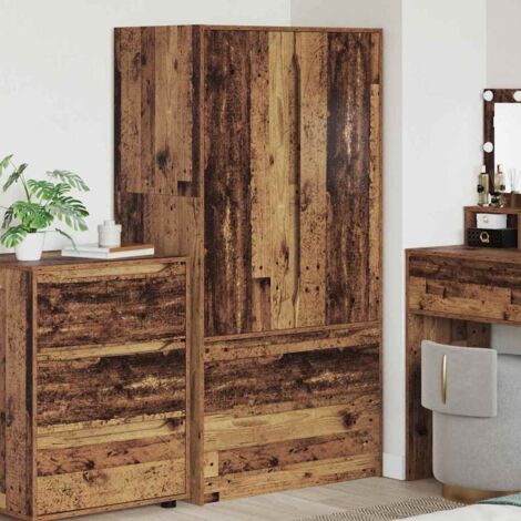 Armario Madera vieja 79,5 x 49 x 156 cm Madera de ingeniería