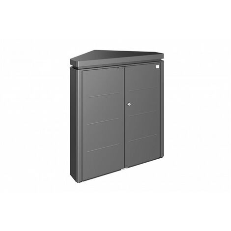 ARMARIO METALICO BIOHORT CORNERBOARD COLOR GRIS OSCURO METALIZADO