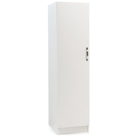 Armario modular para dormitorio 1 puertas fresno blanco Cm 45x60xH 180
