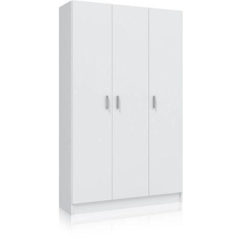 Armario Multi Useful 110 3 Puertas Blanco (ancho) x 180cm (alto)