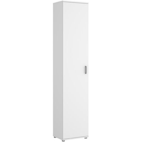 Armario multiusos 39x190h blanco mate - Marte