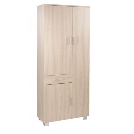 Armario multiusos 6 baldas cajón 3 puertas Vigo - Olmo
