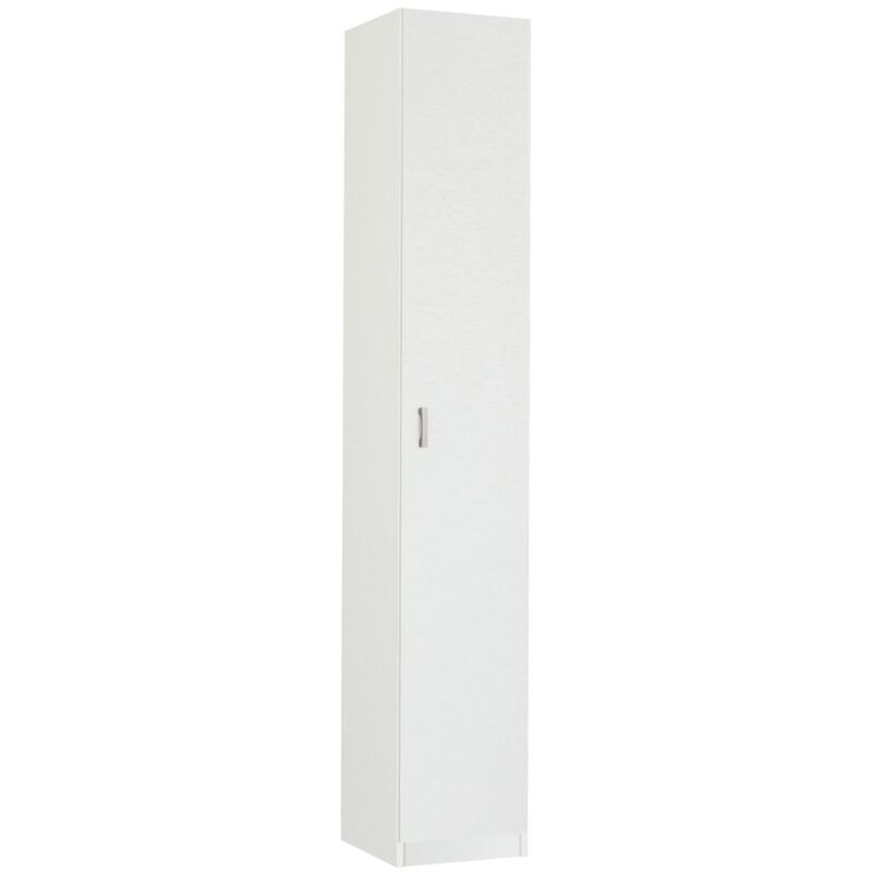 

Armario multiusos en color blanco Turin 40 cm(ancho) 180 cm(altura) 35 cm(fondo) Color BLANCO