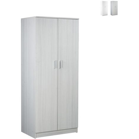 Armario multiusos con dos puertas Eucalipto 77x52x h182 cm