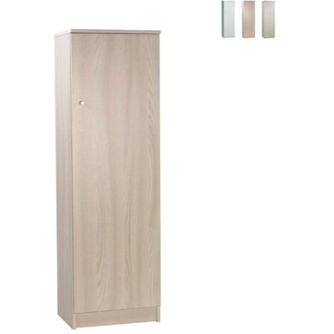Armario multiusos de una puerta Olmo Claro 46x34x h147 cm