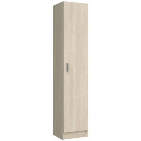 Armario multiusos Milan en roble, 37.2 cm(ancho) 180 cm(altura) 37 cm(fondo)