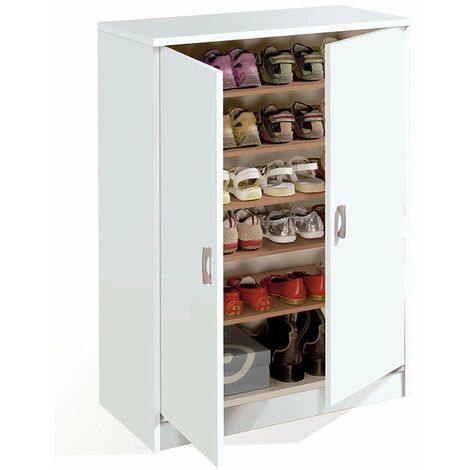 ZAPATERO 2 PTAS TURIN 101X74X37 B.BRILLO