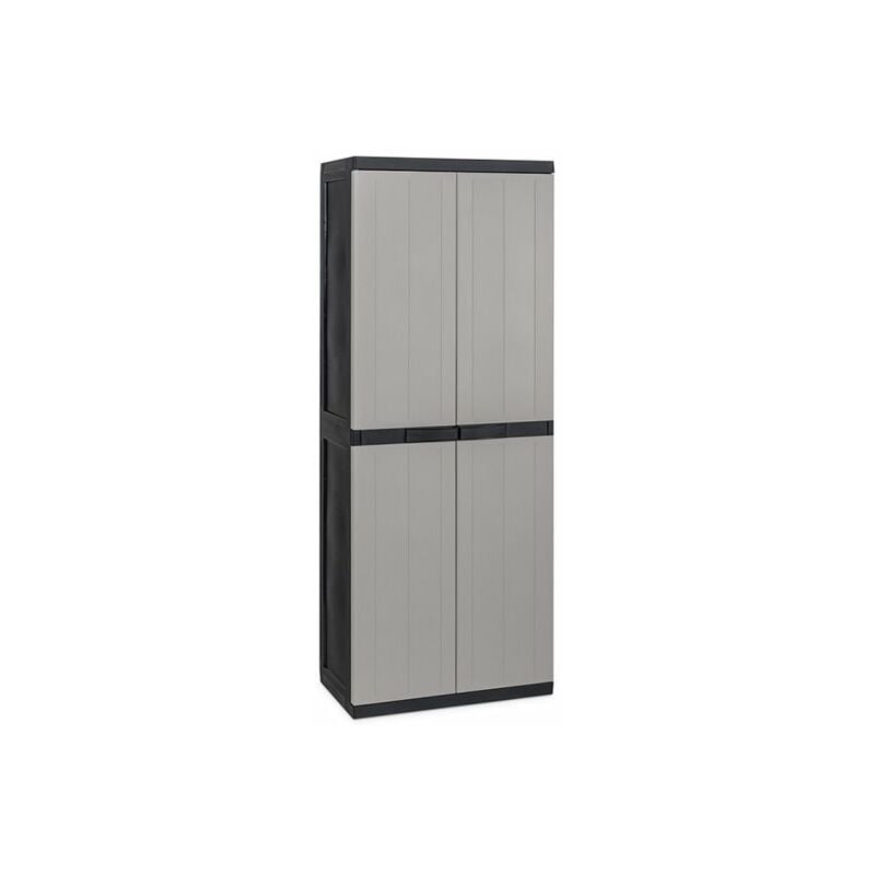 

Armario Orden 65X37X165Cm 4B Neg/Gr Res Midi 301 Natuur