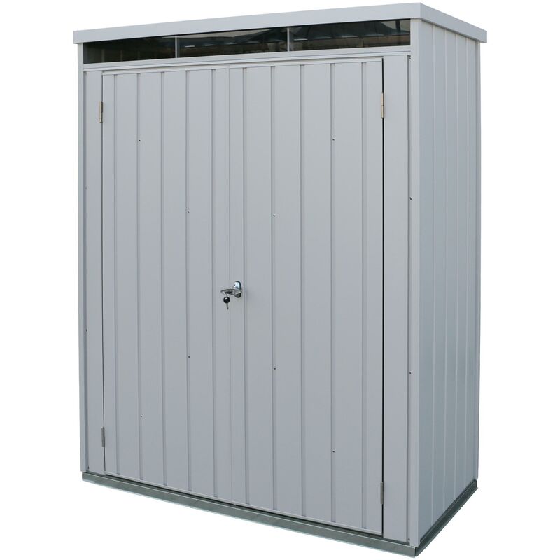 

Armario Palladium 2 Puertas Gris Plata 77x69x180 Cm Duramax