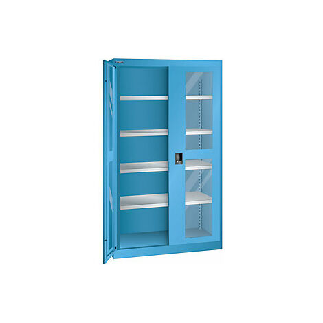 Armario para cargas pesadas  4 baldas con puertas con