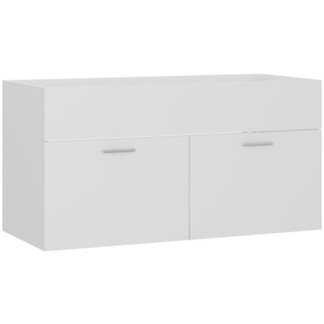 vidaXL Set de Muebles de Baño 2x Con/Sin Espejo Aglomerado Inodoro Multicolor