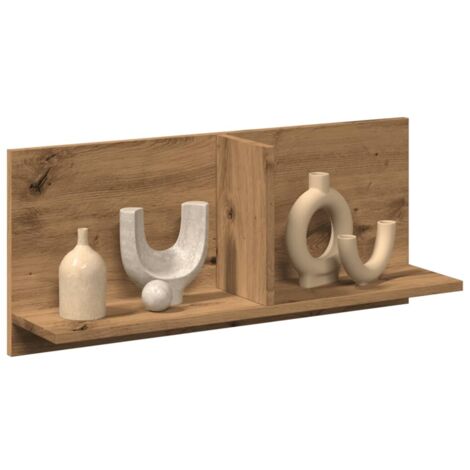 Armario pared madera ingeniería roble artesanal 70x16,5x30 cm vidaXL