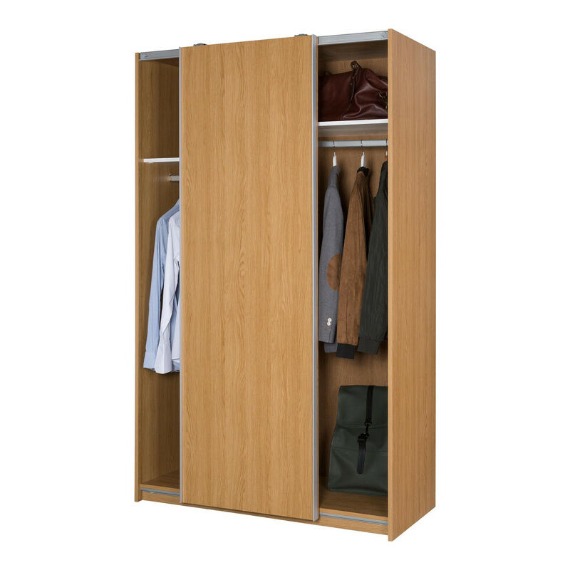 

Armario Puertas Correderas Smart roble 200 cm Alto x 120 cm Ancho x 60 cm Fondo