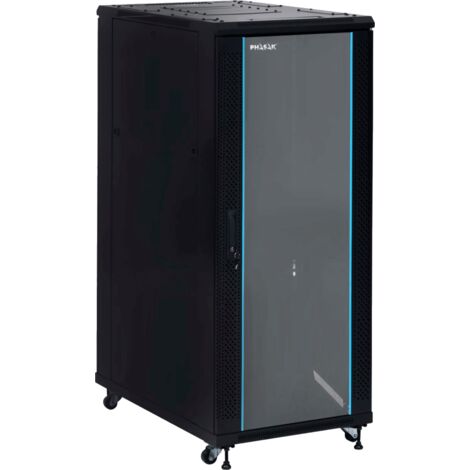 Armario rack suelo 19" phasak pro 37u 800x1000 negro