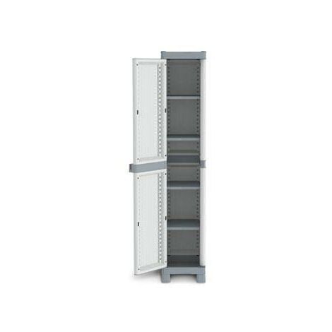 Comprar Armario PVC con puerta enrollable vertical + 2 Baldas para Garaje ·  GAROFALO · Hipercor