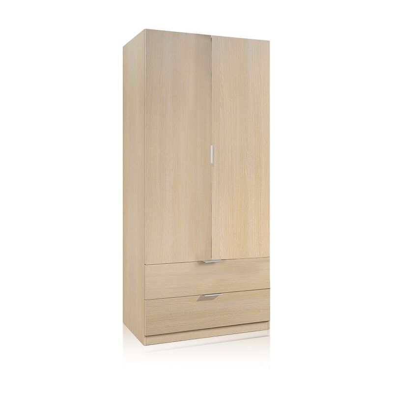 

Armario Low Cost 2 puertas 2 cajonesRoble